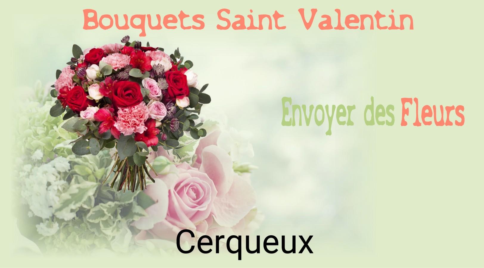 Roses de Saint-Valentin livrées à Cerqueux